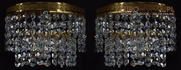 pałacowe kinkiety kryształowe pałacowe kinkiety kryształowe